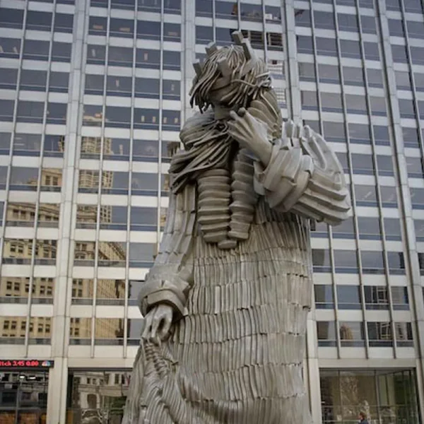 야외 현대 조각품 설치 팁